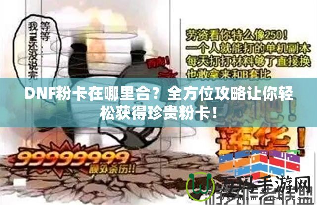 DNF粉卡在哪里合？全方位攻略讓你輕松獲得珍貴粉卡！