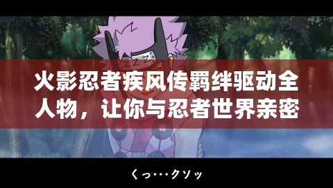 火影忍者疾風(fēng)傳羈絆驅(qū)動全人物，讓你與忍者世界親密接觸！