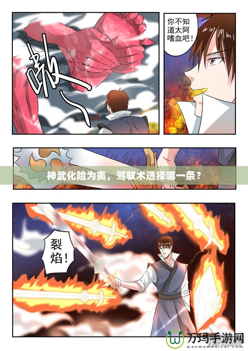 神武化險(xiǎn)為夷，駕馭術(shù)選擇哪一條？