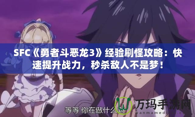 SFC《勇者斗惡龍3》經(jīng)驗刷怪攻略：快速提升戰(zhàn)力，秒殺敵人不是夢！