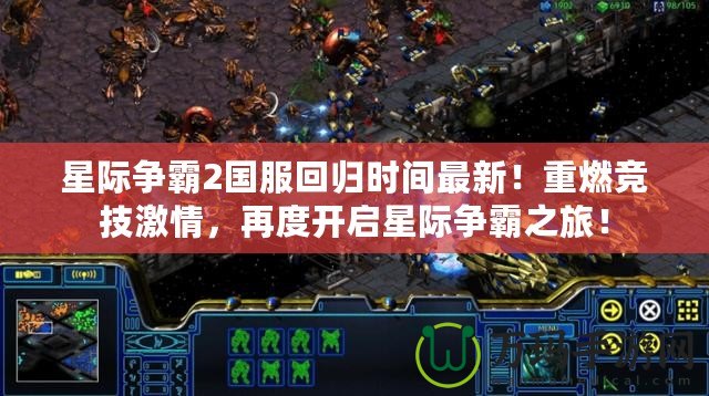 星際爭霸2國服回歸時間最新！重燃競技激情，再度開啟星際爭霸之旅！