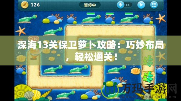 深海13關(guān)保衛(wèi)蘿卜攻略：巧妙布局，輕松通關(guān)！