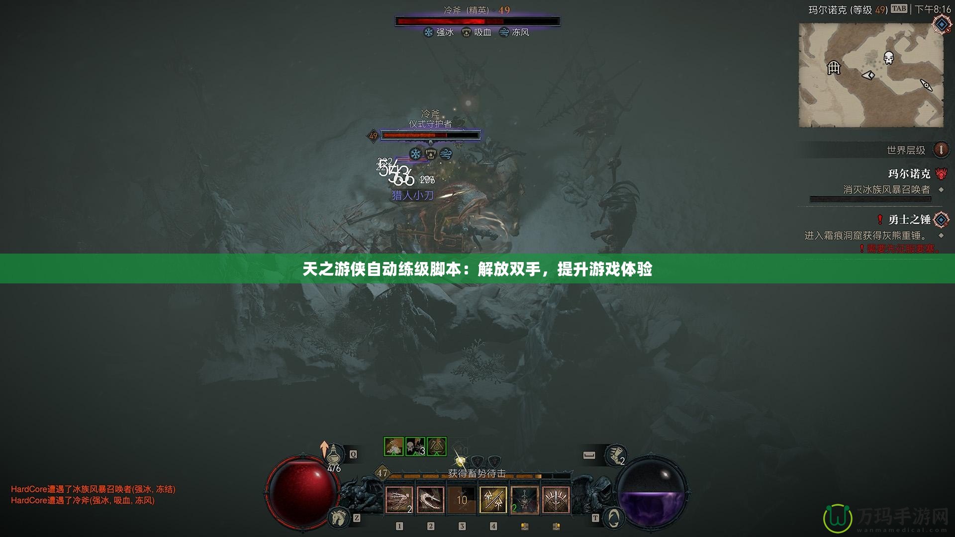 天之游俠自動(dòng)練級腳本：解放雙手，提升游戲體驗(yàn)