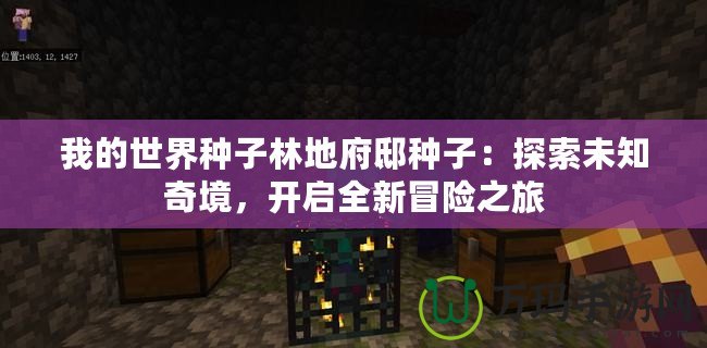 我的世界種子林地府邸種子：探索未知奇境，開啟全新冒險(xiǎn)之旅