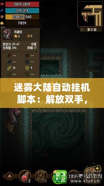 迷霧大陸自動(dòng)掛機(jī)腳本：解放雙手，輕松征服游戲世界！