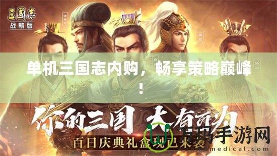 單機(jī)三國志內(nèi)購，暢享策略巔峰！