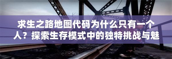 求生之路地圖代碼為什么只有一個人？探索生存模式中的獨特挑戰(zhàn)與魅力