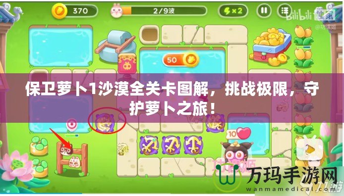 保衛(wèi)蘿卜1沙漠全關卡圖解，挑戰(zhàn)極限，守護蘿卜之旅！