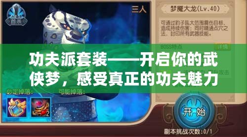 功夫派套裝——開啟你的武俠夢(mèng)，感受真正的功夫魅力