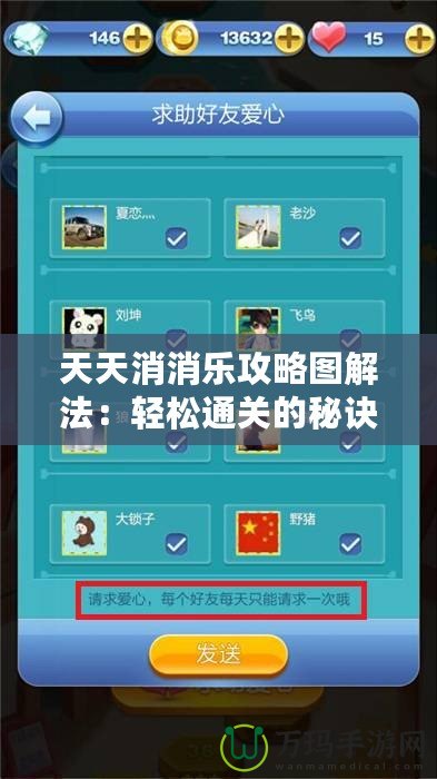 天天消消樂攻略圖解法：輕松通關(guān)的秘訣大公開！