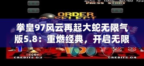 拳皇97風(fēng)云再起大蛇無限氣版5.8：重燃經(jīng)典，開啟無限對戰(zhàn)新紀元