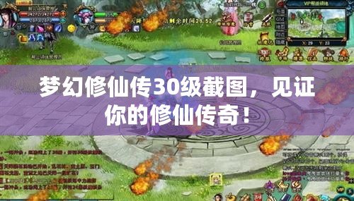 夢(mèng)幻修仙傳30級(jí)截圖，見證你的修仙傳奇！