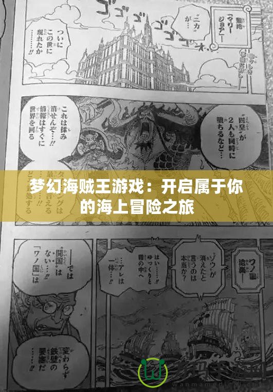 夢(mèng)幻海賊王游戲：開(kāi)啟屬于你的海上冒險(xiǎn)之旅