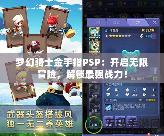 夢(mèng)幻騎士金手指PSP：開啟無限冒險(xiǎn)，解鎖最強(qiáng)戰(zhàn)力！