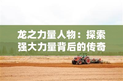 龍之力量人物：探索強(qiáng)大力量背后的傳奇與智慧