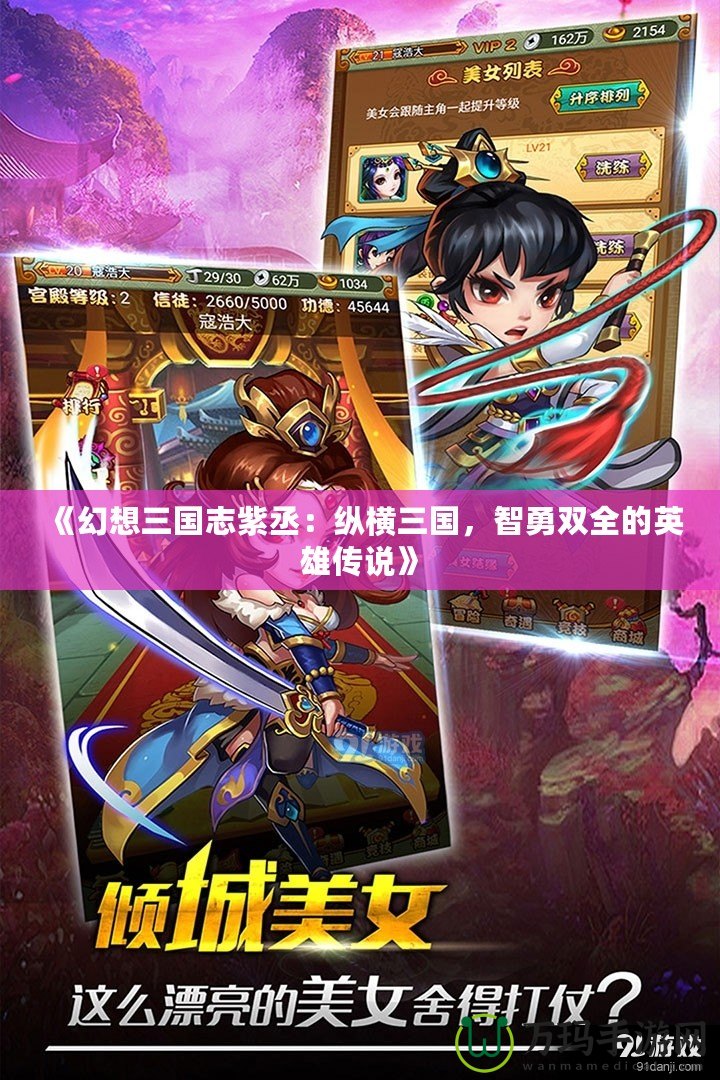 《幻想三國(guó)志紫丞：縱橫三國(guó)，智勇雙全的英雄傳說(shuō)》