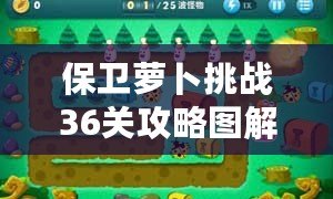 保衛(wèi)蘿卜挑戰(zhàn)36關(guān)攻略圖解法視頻——輕松通關(guān)，成為塔防大師！