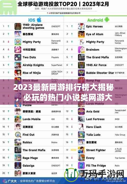 2023最新網(wǎng)游排行榜大揭秘，必玩的熱門(mén)小說(shuō)類(lèi)網(wǎng)游大盤(pán)點(diǎn)！