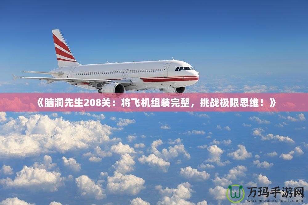 《腦洞先生208關：將飛機組裝完整，挑戰(zhàn)極限思維！》