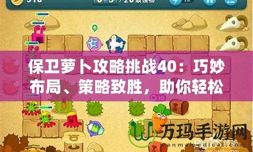 保衛(wèi)蘿卜攻略挑戰(zhàn)40：巧妙布局、策略致勝，助你輕松通關(guān)！