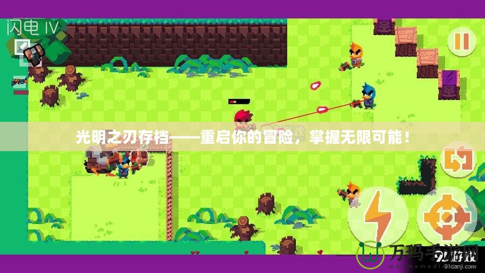 光明之刃存檔——重啟你的冒險，掌握無限可能！