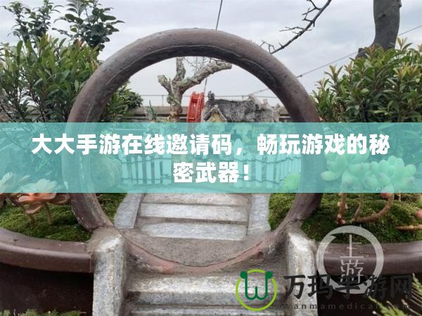 大大手游在線邀請(qǐng)碼，暢玩游戲的秘密武器！