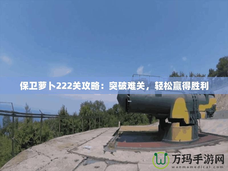 保衛(wèi)蘿卜222關攻略：突破難關，輕松贏得勝利