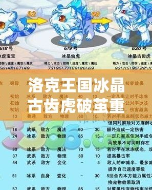洛克王國冰晶古齒虎破繭重生——引領(lǐng)全新寵物時(shí)代的震撼登場(chǎng)