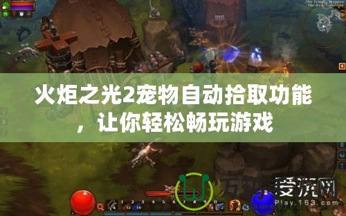 火炬之光2寵物自動(dòng)拾取功能，讓你輕松暢玩游戲