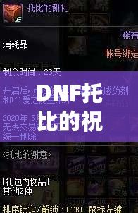DNF托比的祝賀禮盒：讓你的冒險之旅更加精彩