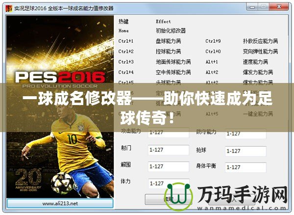 一球成名修改器——助你快速成為足球傳奇！