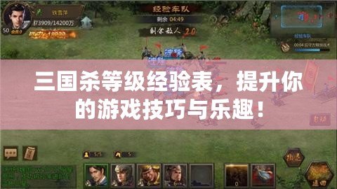 三國殺等級經(jīng)驗表，提升你的游戲技巧與樂趣！