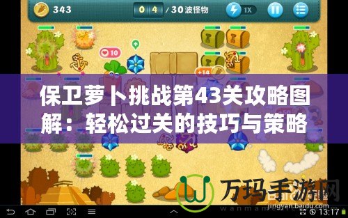 保衛(wèi)蘿卜挑戰(zhàn)第43關(guān)攻略圖解：輕松過關(guān)的技巧與策略