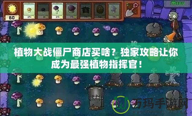 植物大戰(zhàn)僵尸商店買啥？獨(dú)家攻略讓你成為最強(qiáng)植物指揮官！