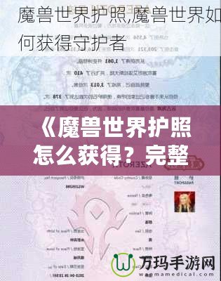 《魔獸世界護(hù)照怎么獲得？完整攻略與視頻教程助你快速入手！》