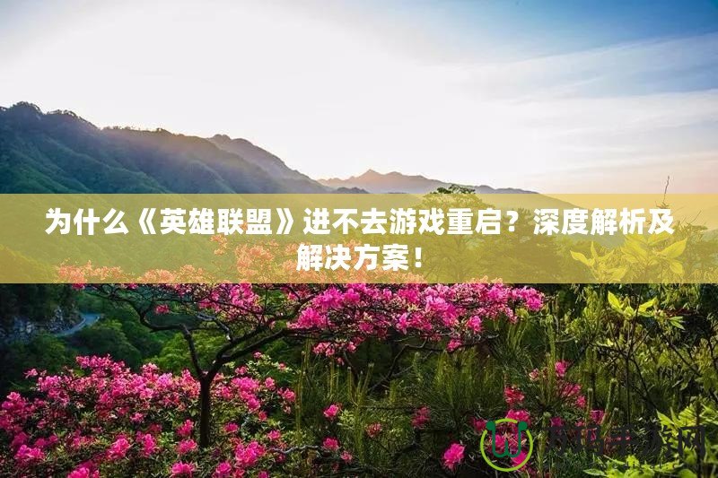 為什么《英雄聯(lián)盟》進(jìn)不去游戲重啟？深度解析及解決方案！