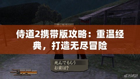 侍道2攜帶版攻略：重溫經(jīng)典，打造無(wú)盡冒險(xiǎn)