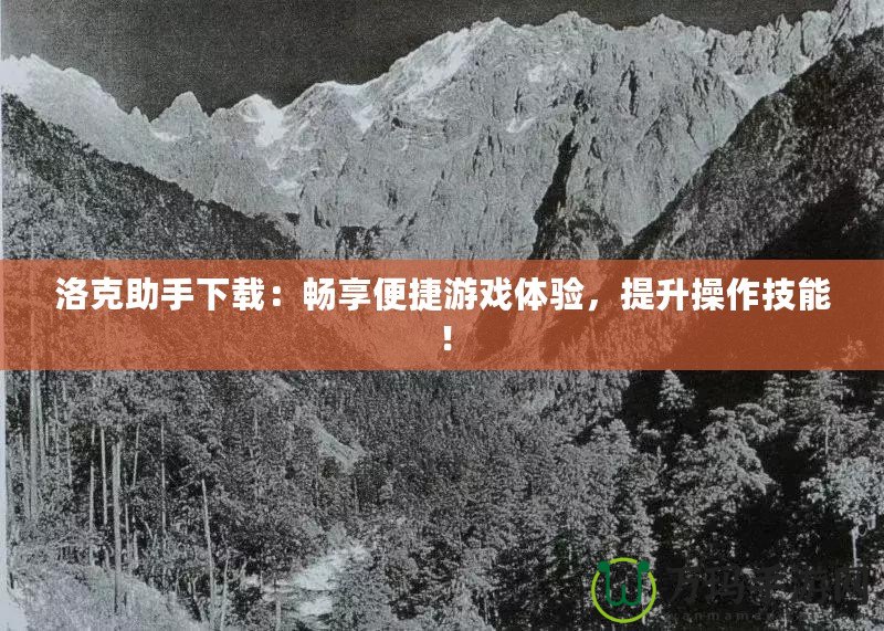 洛克助手下載：暢享便捷游戲體驗(yàn)，提升操作技能！