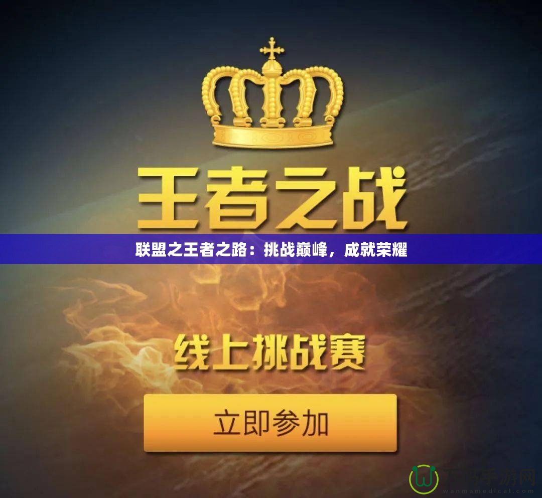 聯(lián)盟之王者之路：挑戰(zhàn)巔峰，成就榮耀