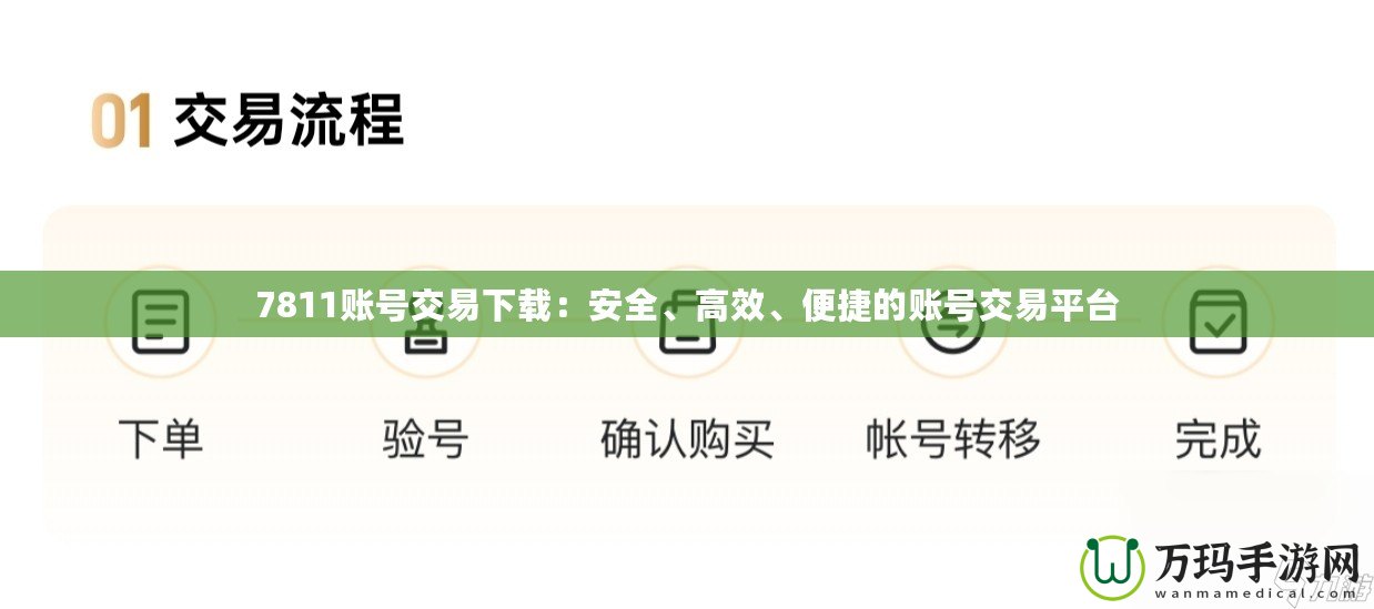 7811賬號交易下載：安全、高效、便捷的賬號交易平臺