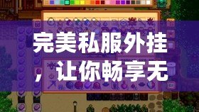 完美私服外掛，讓你暢享無與倫比的游戲體驗！