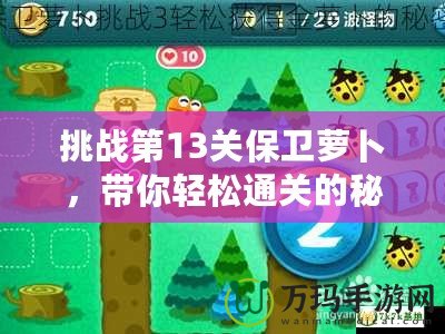 挑戰(zhàn)第13關(guān)保衛(wèi)蘿卜，帶你輕松通關(guān)的秘密技巧！