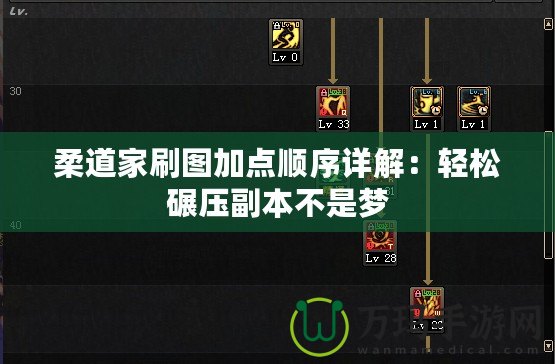 柔道家刷圖加點(diǎn)順序詳解：輕松碾壓副本不是夢