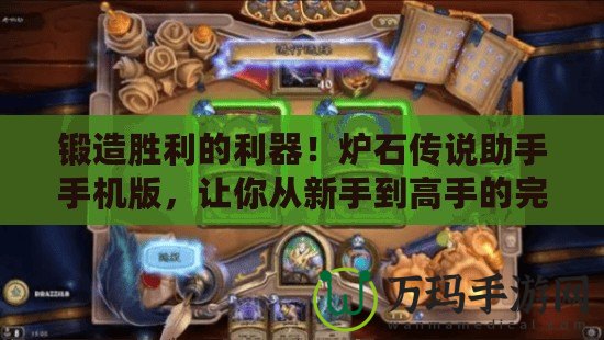 鍛造勝利的利器！爐石傳說助手手機(jī)版，讓你從新手到高手的完美助力