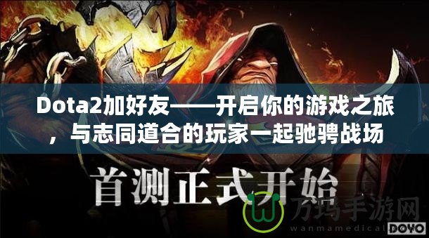 Dota2加好友——開啟你的游戲之旅，與志同道合的玩家一起馳騁戰(zhàn)場