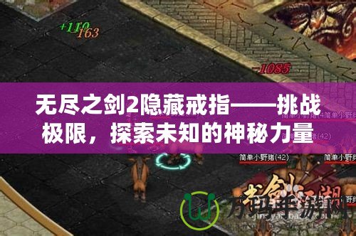 無盡之劍2隱藏戒指——挑戰(zhàn)極限，探索未知的神秘力量