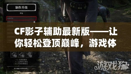 CF影子輔助最新版——讓你輕松登頂巔峰，游戲體驗更上一層樓！