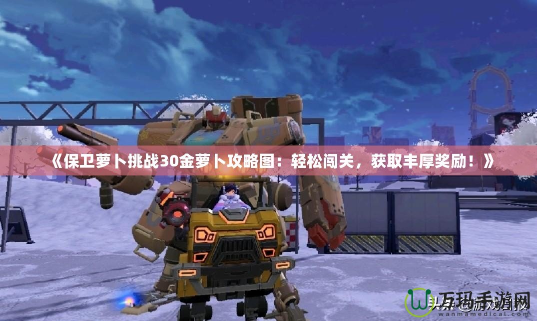 《保衛(wèi)蘿卜挑戰(zhàn)30金蘿卜攻略圖：輕松闖關(guān)，獲取豐厚獎勵！》