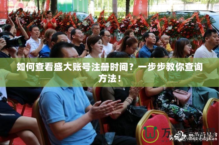 如何查看盛大賬號注冊時間？一步步教你查詢方法！