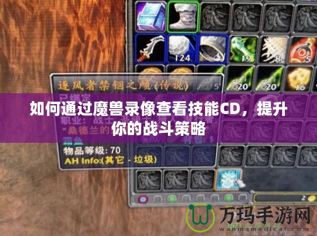 如何通過魔獸錄像查看技能CD，提升你的戰(zhàn)斗策略
